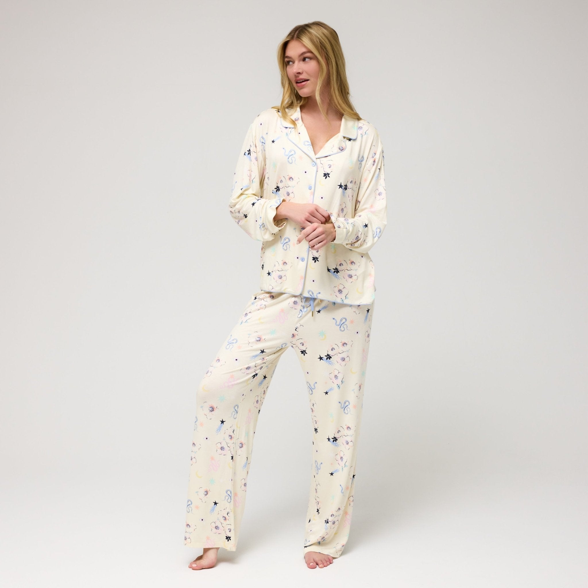 (取寄) ハニーデュー インティメイト レディース オール アメリカン Pj セット Honeydew Intimates women All American PJ Set Parfait Floral All American Long PJ Set in Parfait Floral from Honeydew Intimates