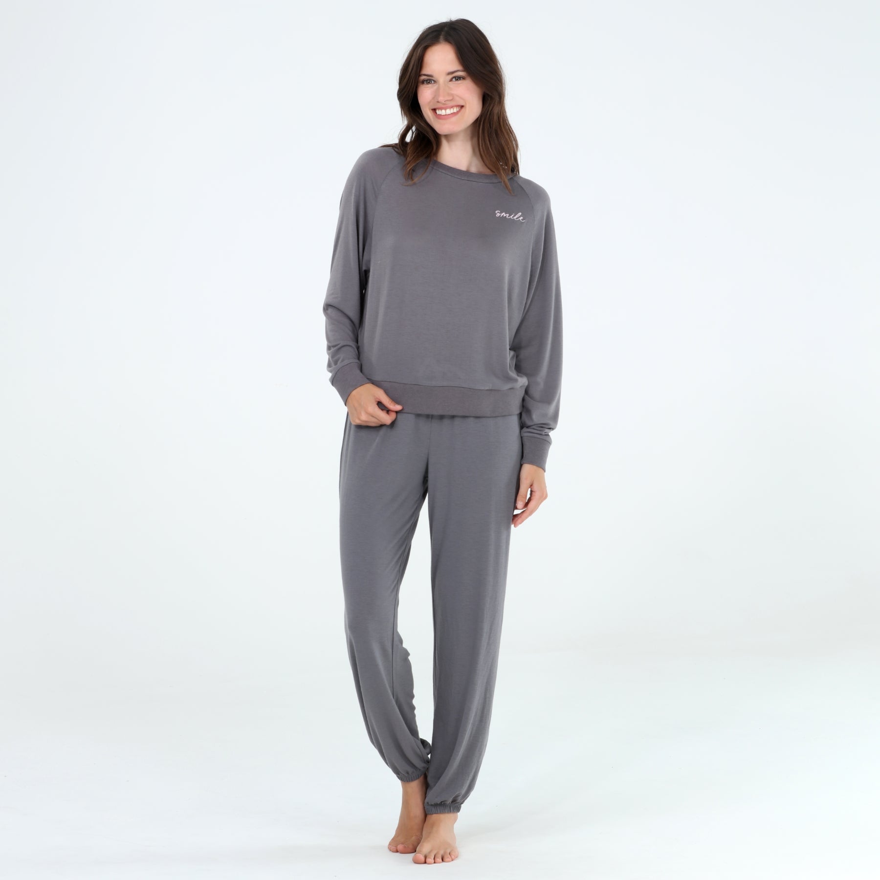 Star Seeker Long Set In Ash - Loungewear - XL