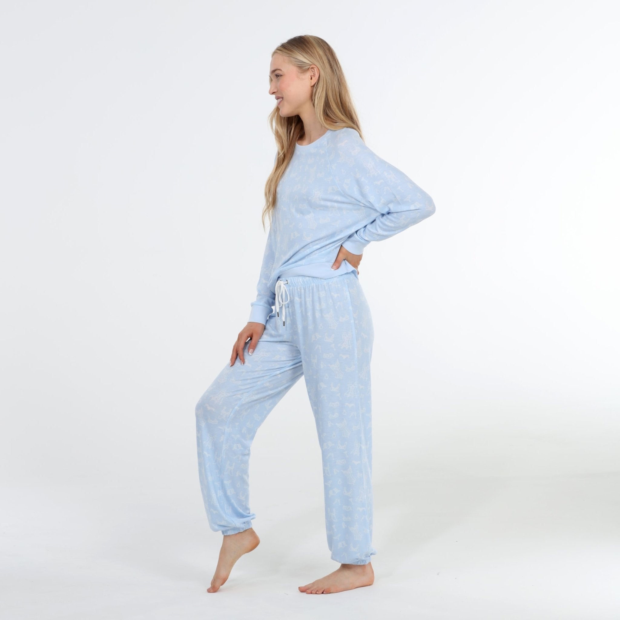 Star Seeker Long Set in Honeymoon Lingerie - Sleepwear & Loungewear -