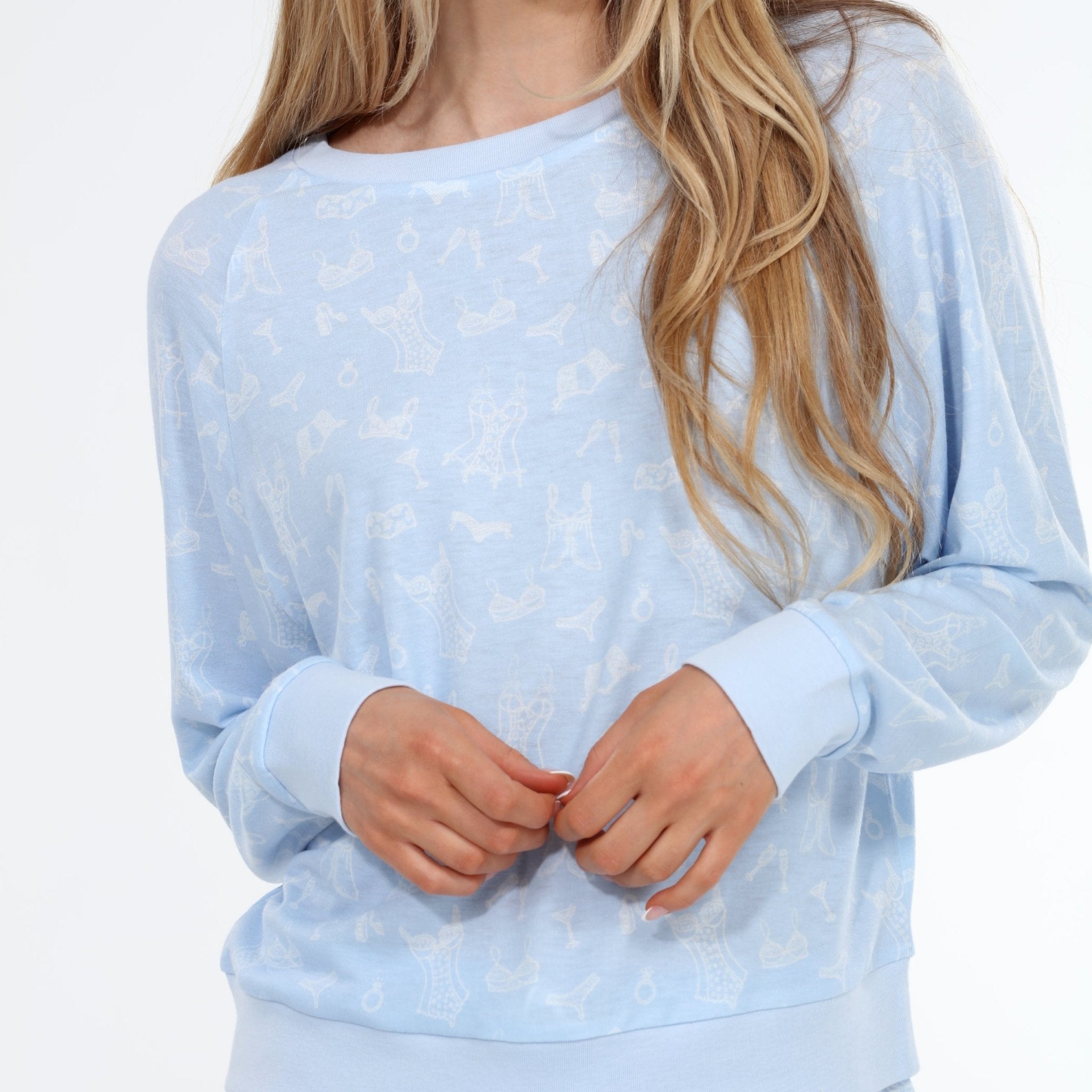 Star Seeker Long Set in Honeymoon Lingerie - Sleepwear & Loungewear -