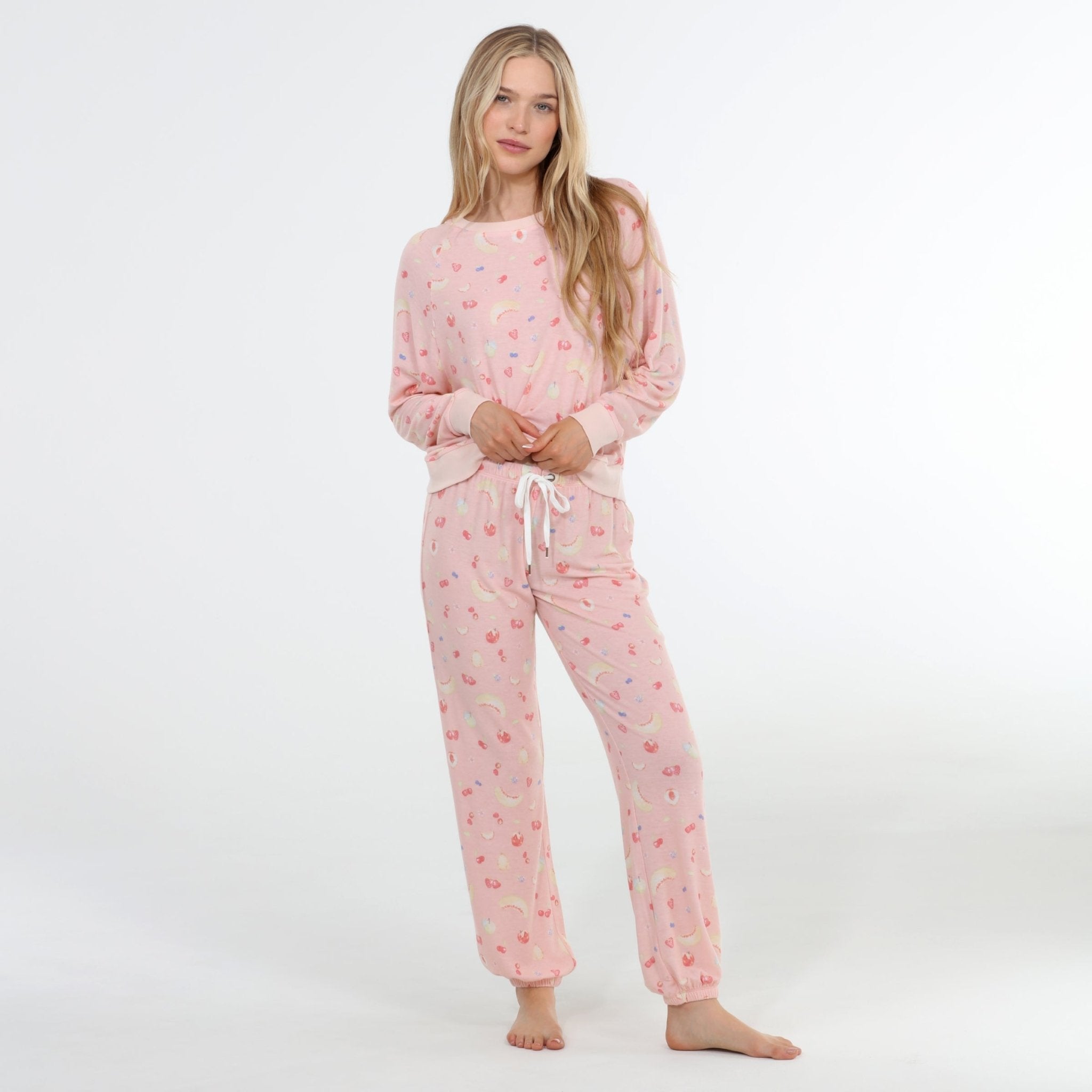 Star Seeker Long Set in Sunkissed Fruit - Sleepwear & Loungewear -