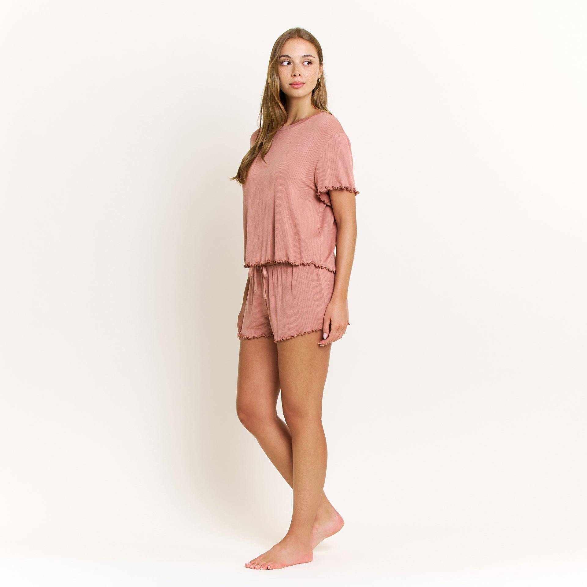 Dreamland Shortie Set in Hazel - Sleepwear & Loungewear -