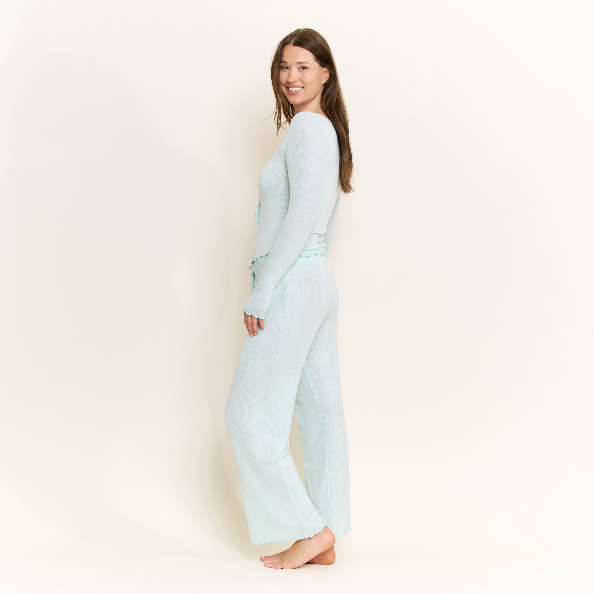 Dreamland Long Set in Meadow - Sleepwear & Loungewear -