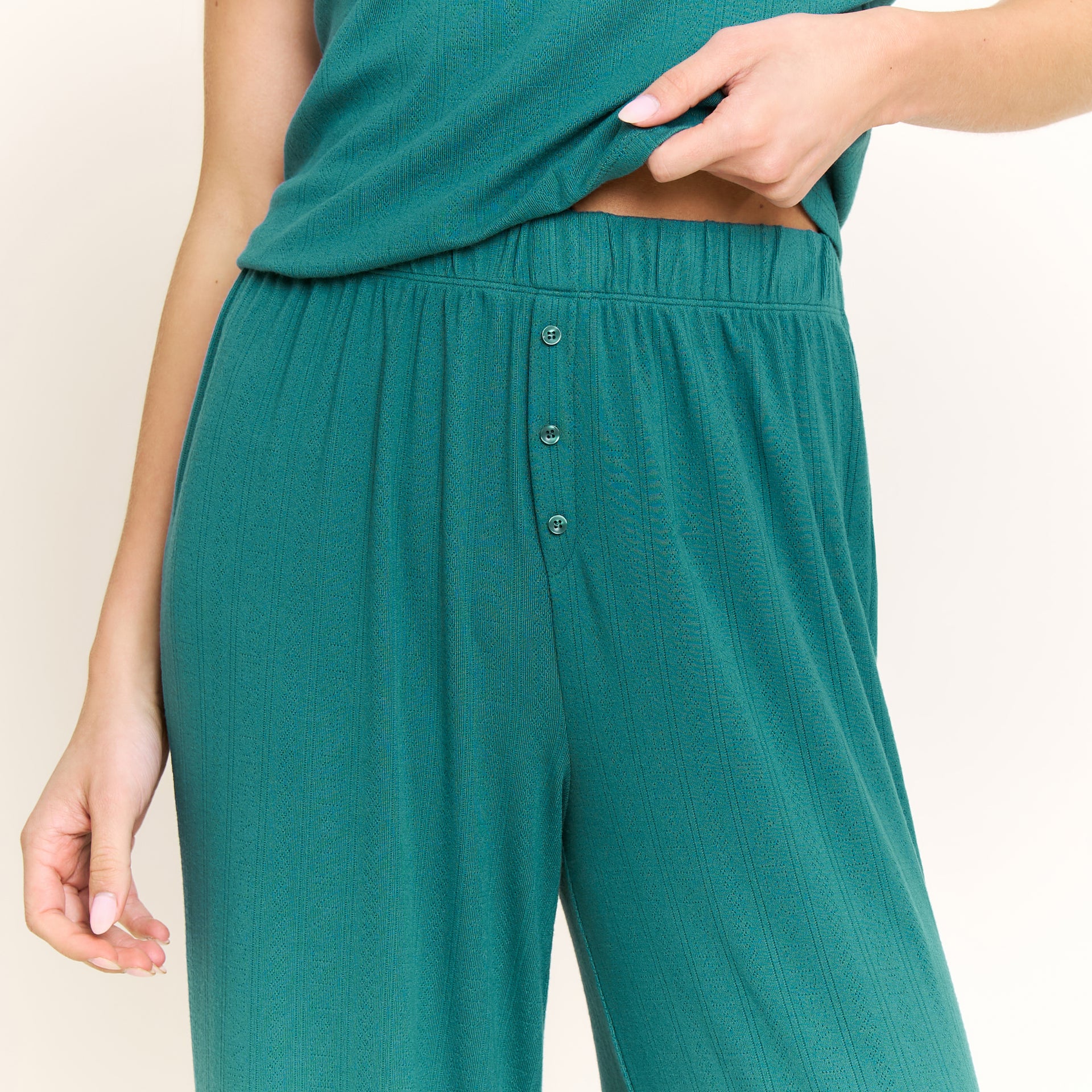 Blissful Cami Pant Set in Bluegrass - -