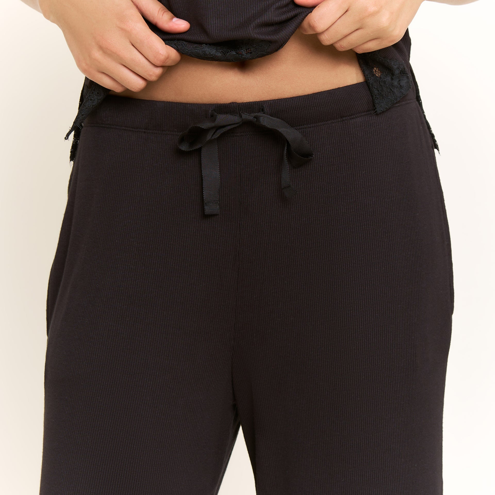Dream On Cami Pant Set in Black - Sleepwear & Loungewear -