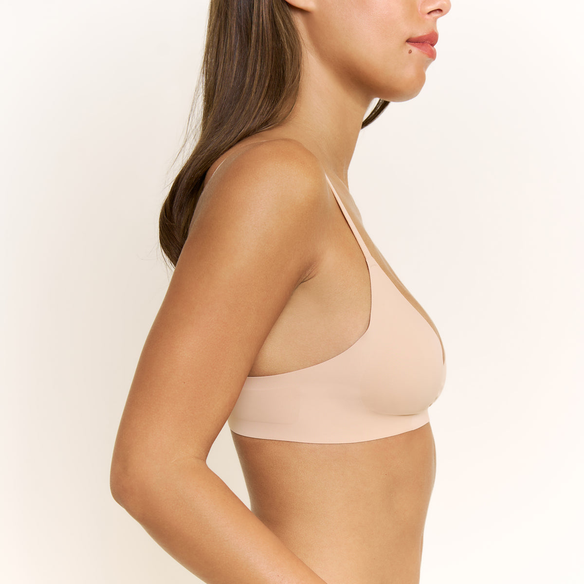 Breeze Luxe Bra in Nude - Bras -