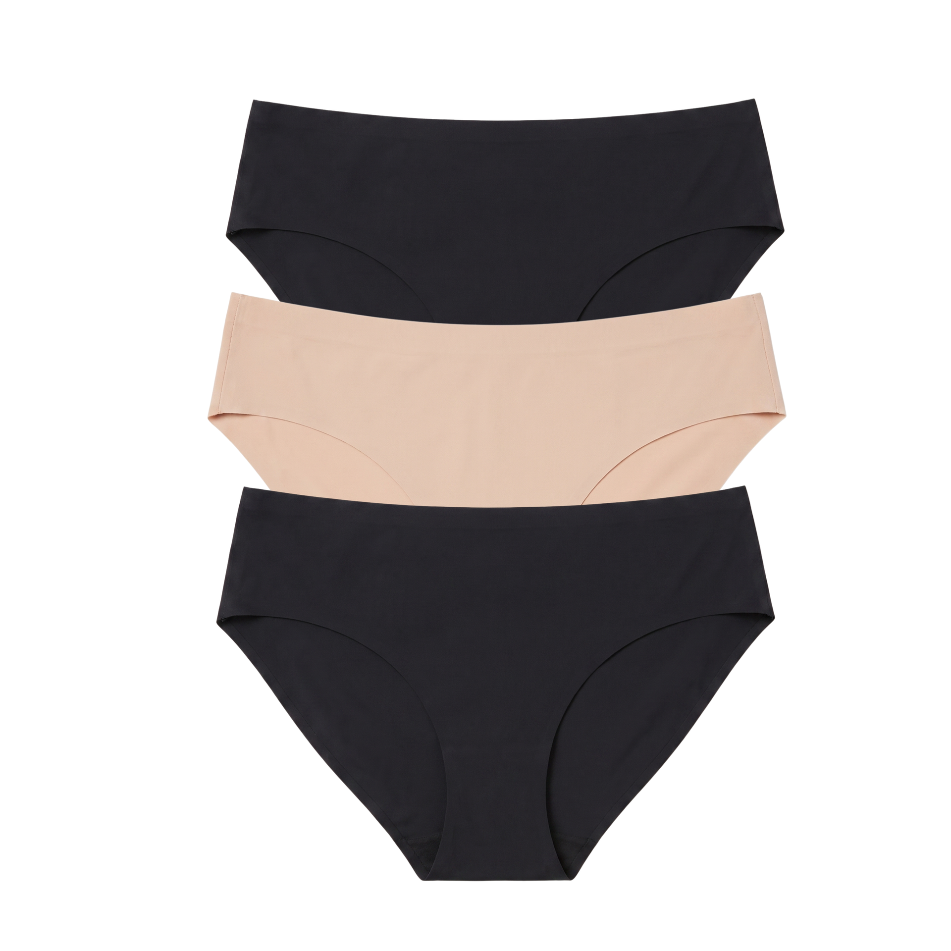 Breeze Luxe Bikini 3-Pack in Basics - -