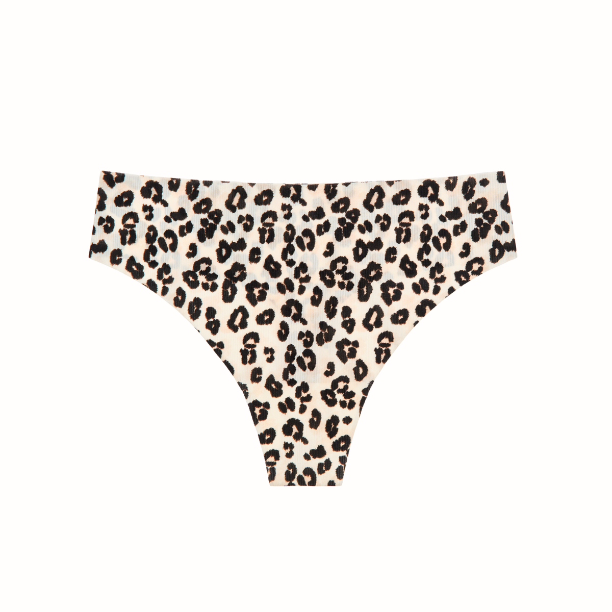 Like Nothing Thong in Cream Leopard - Underwear -