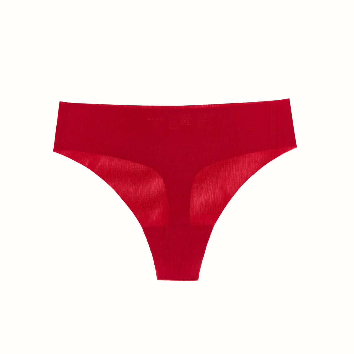 Like Nothing Thong in Red Velvet - Underwear -