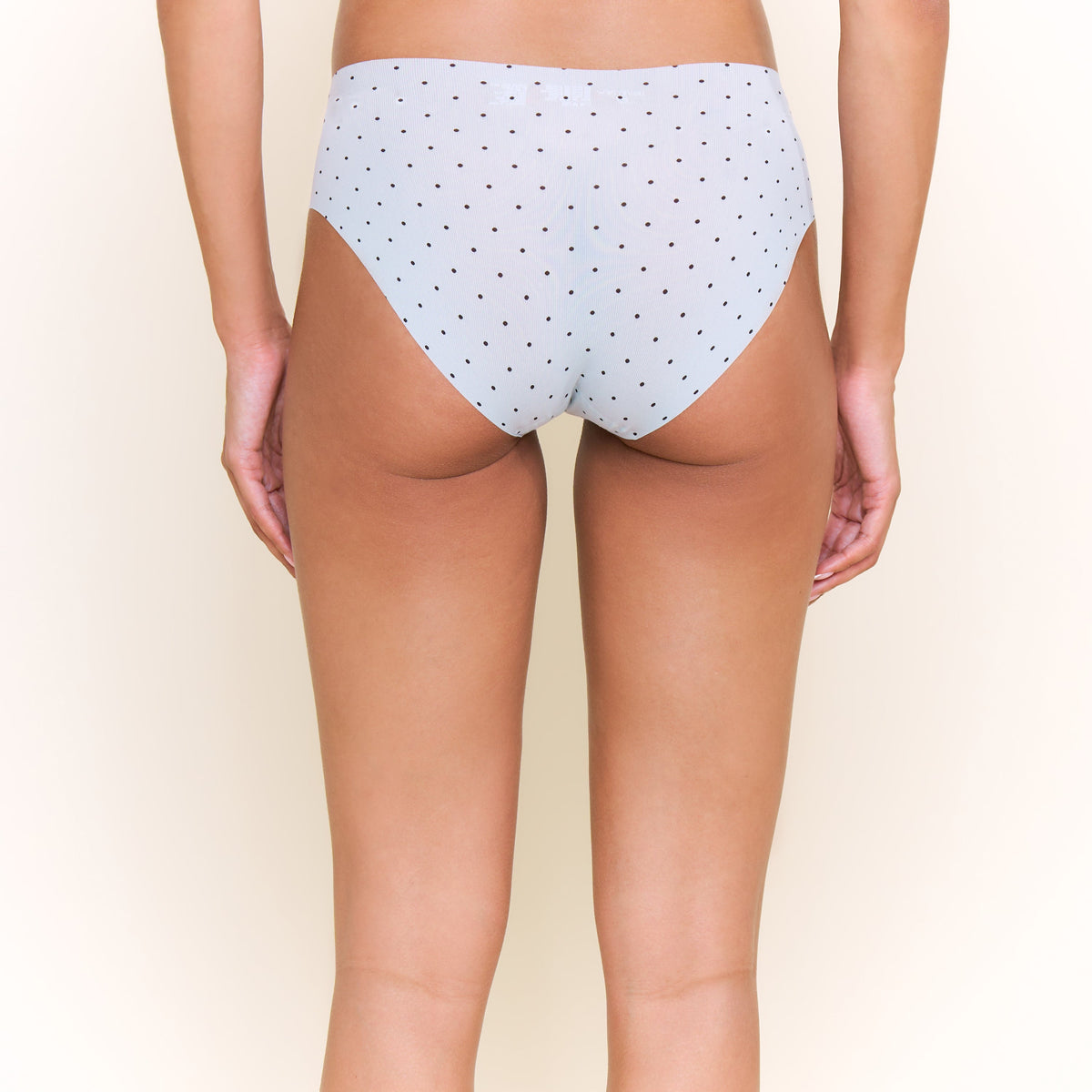 Like Nothing Hipster in Misty Blue Swiss Dot - Underwear -