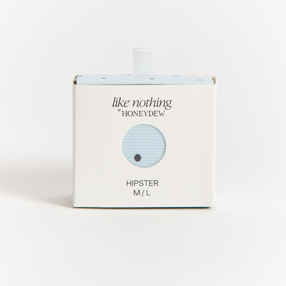 Like Nothing Hipster in Misty Blue Swiss Dot - Underwear -