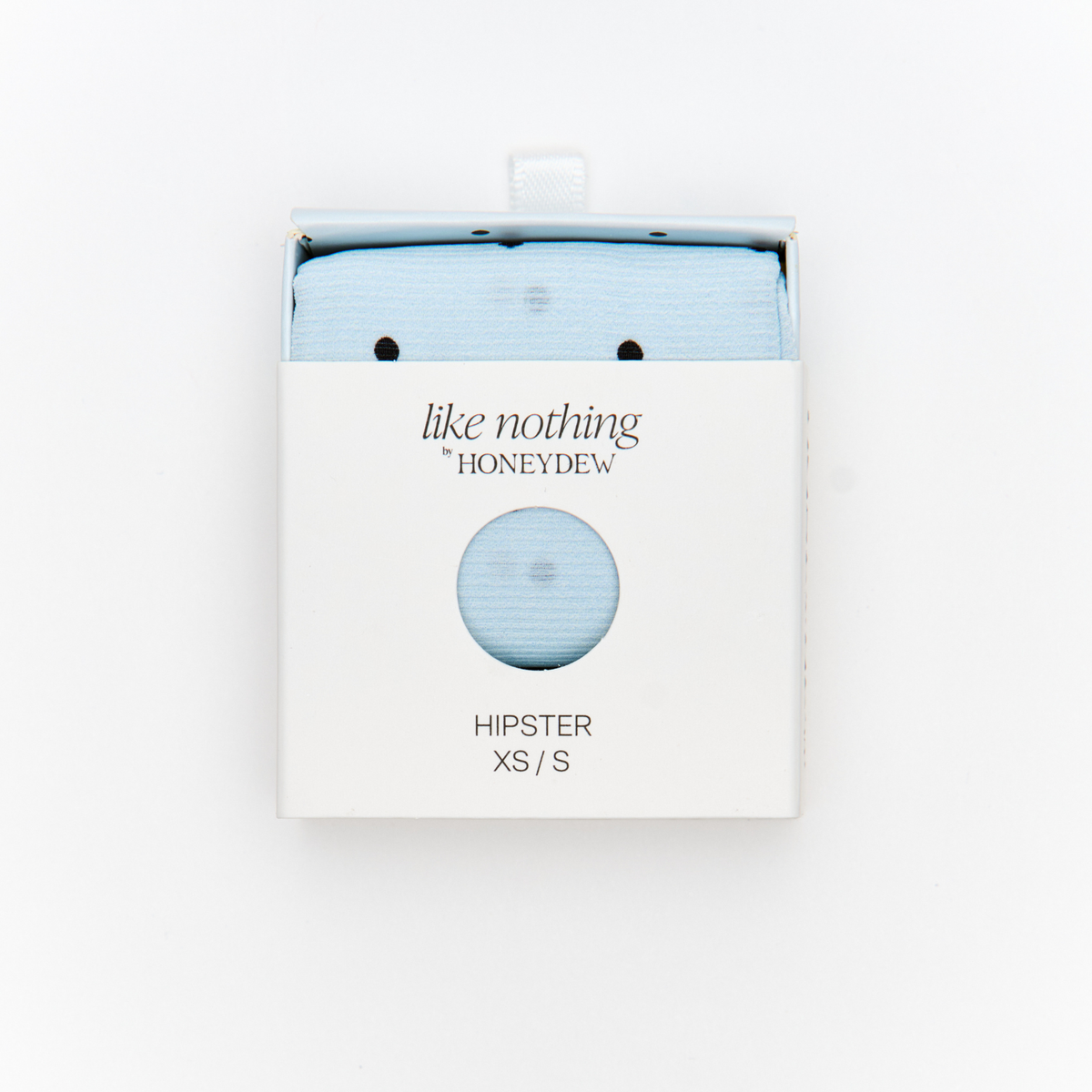 Like Nothing Hipster in Misty Blue Swiss Dot - Underwear -