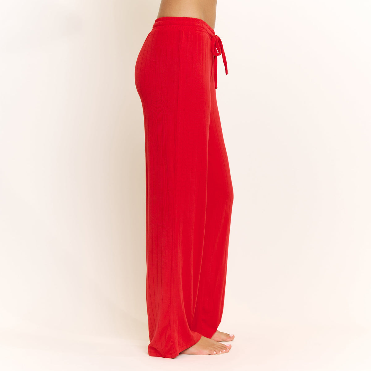 Cloud Modal Pant in Holly Red - -