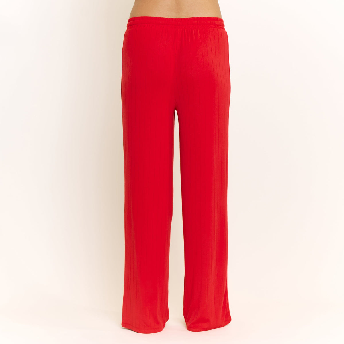 Cloud Modal Pant in Holly Red - -