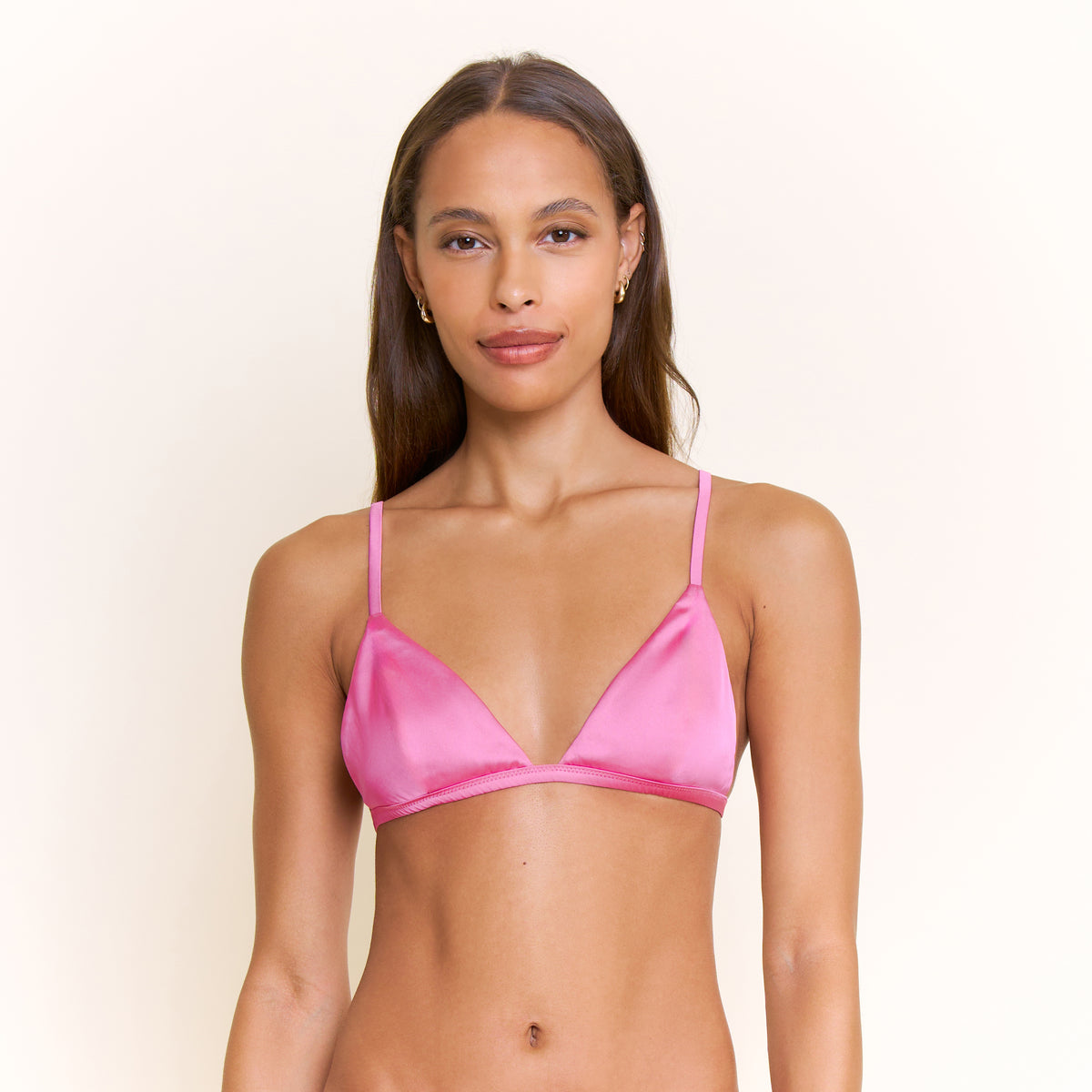 Megan Bralette in Hot Fuchsia - -