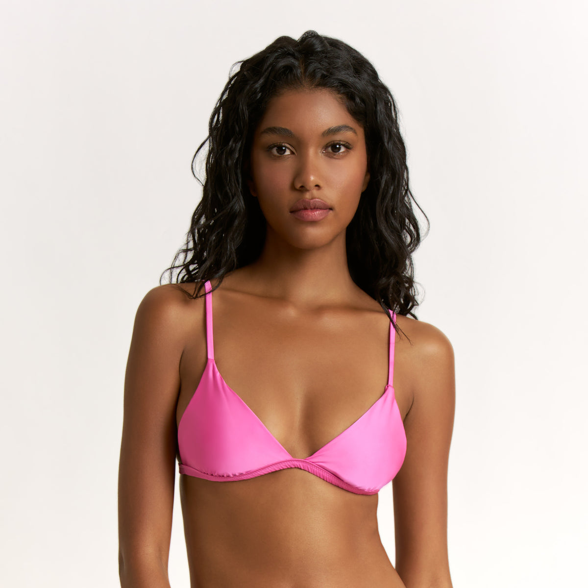 Megan Bralette in Hot Fuchsia - -