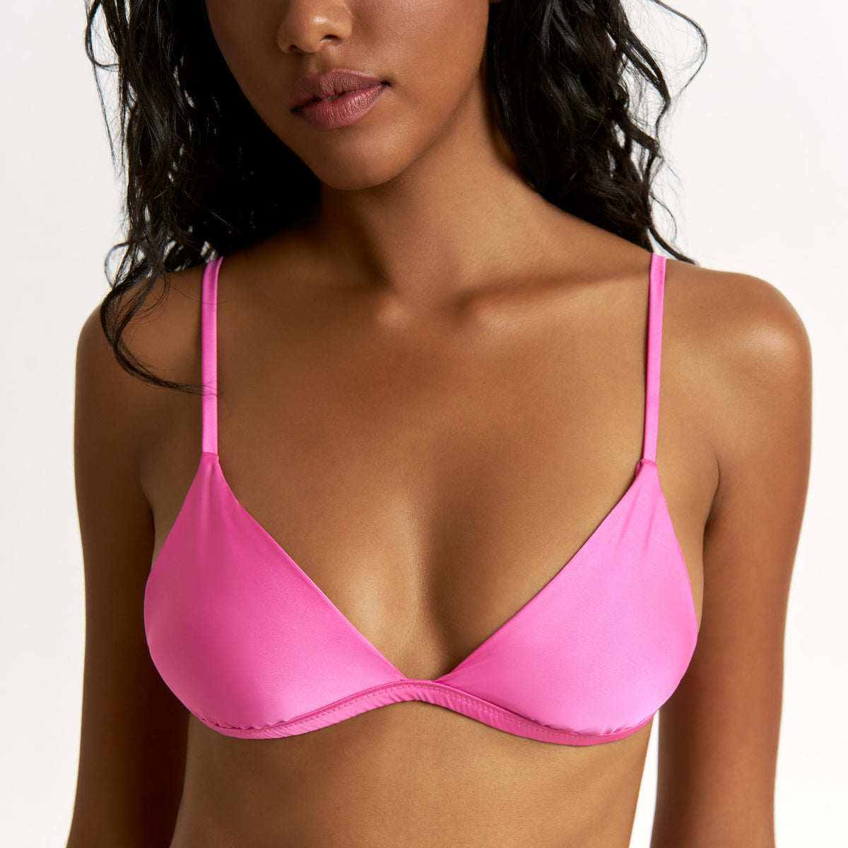 Megan Bralette in Hot Fuchsia - -