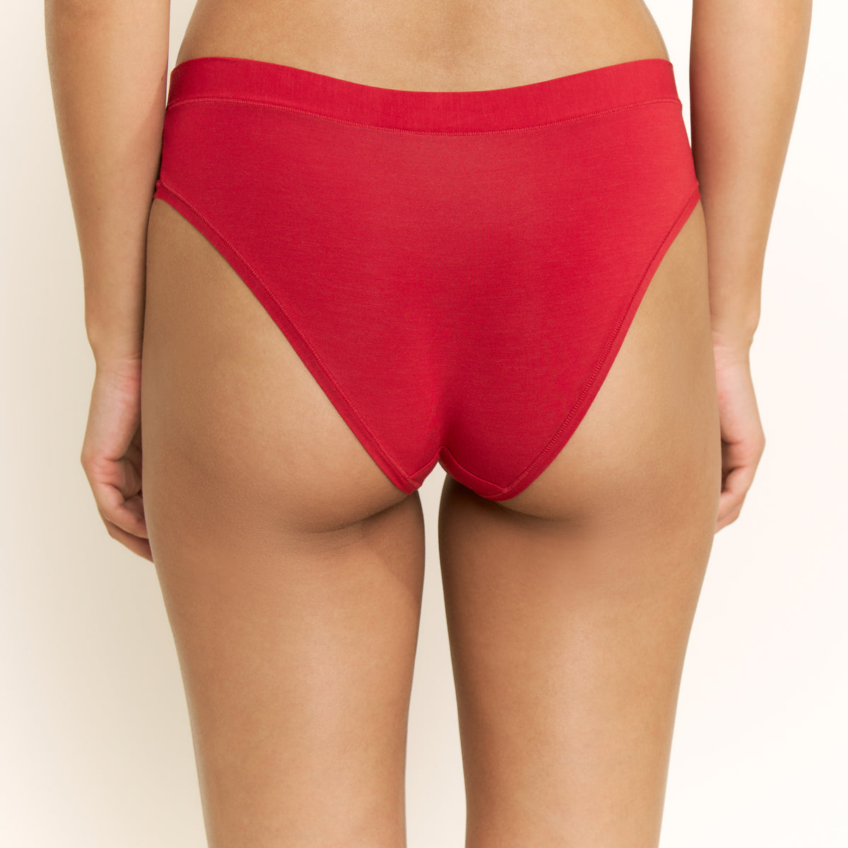 Emery Bikini in Red Velvet - -
