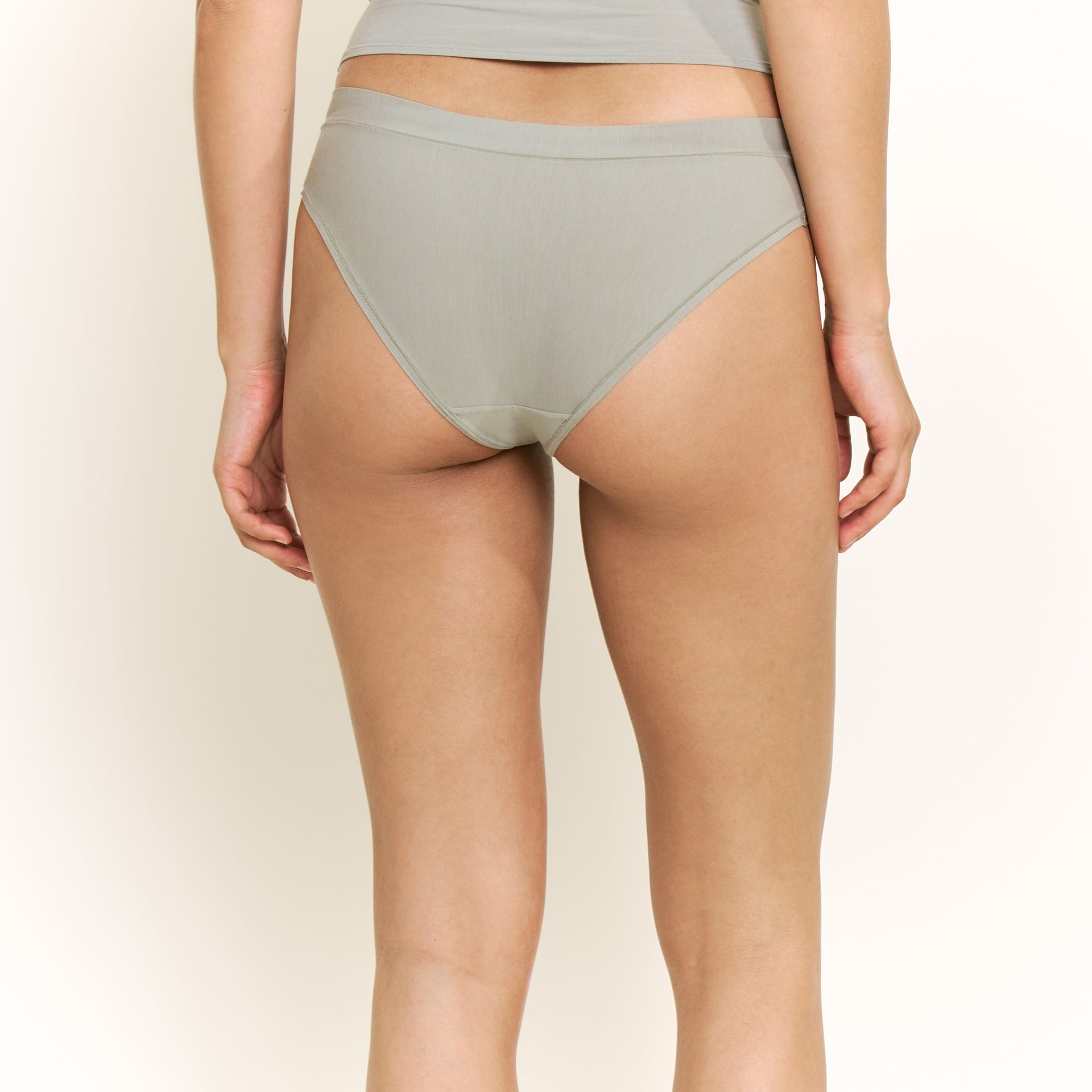 Emery Bikini in Soft Olive - -
