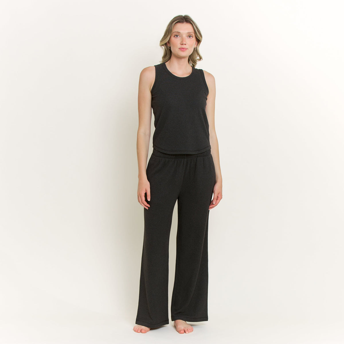 Forever Luxe Pant in Charcoal - -