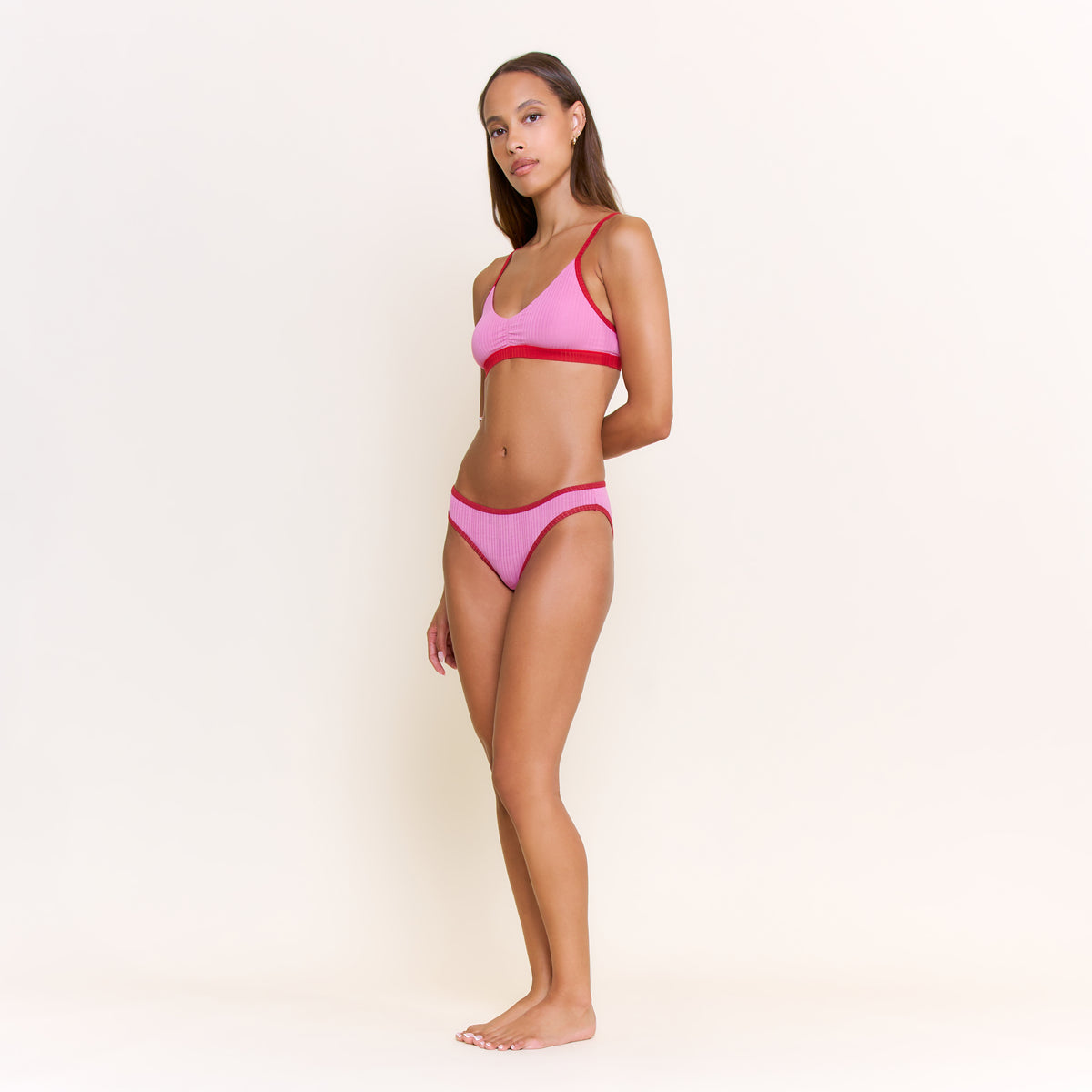Janelle Bikini in Hot Fuchsia - -