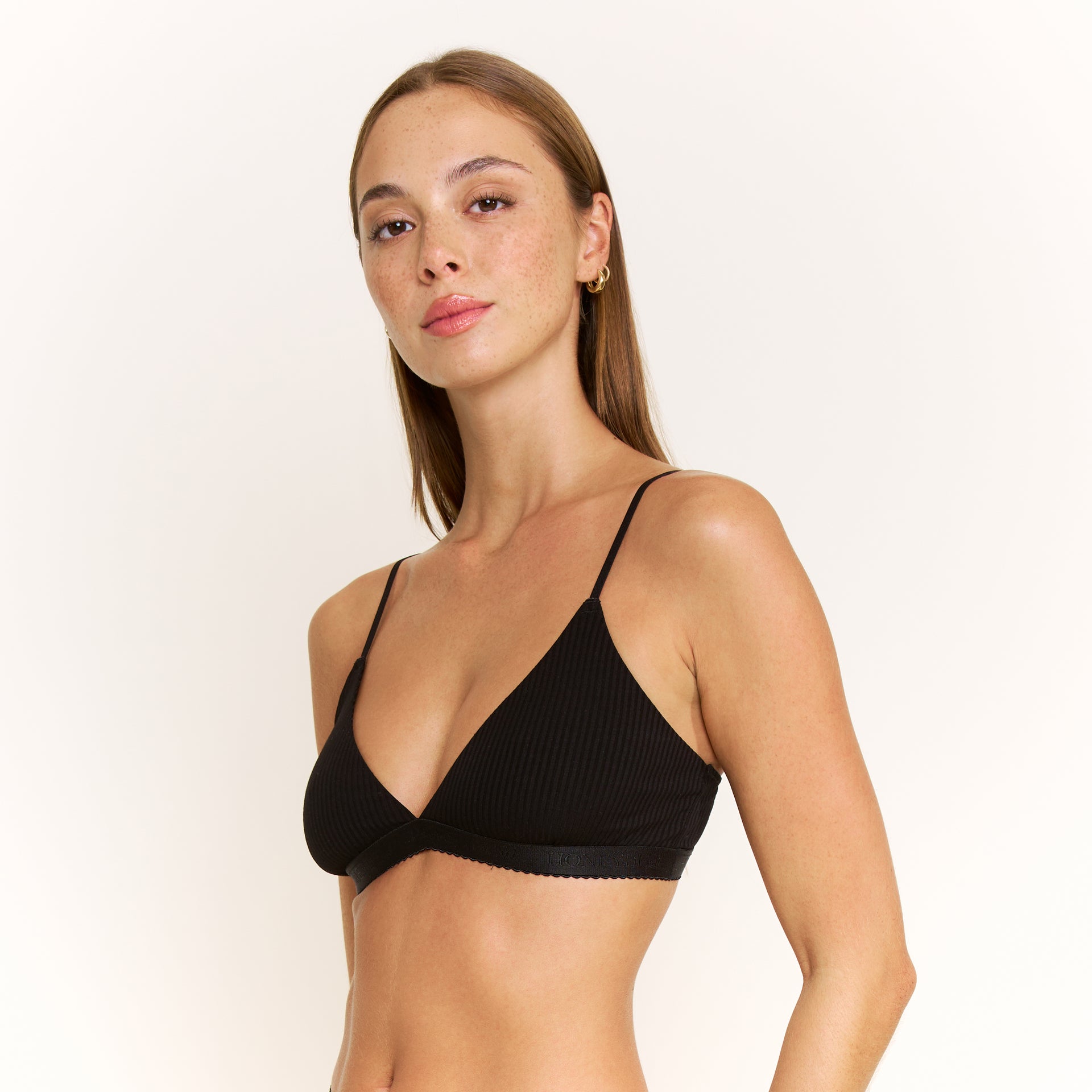 Emma Bralette in Black - -