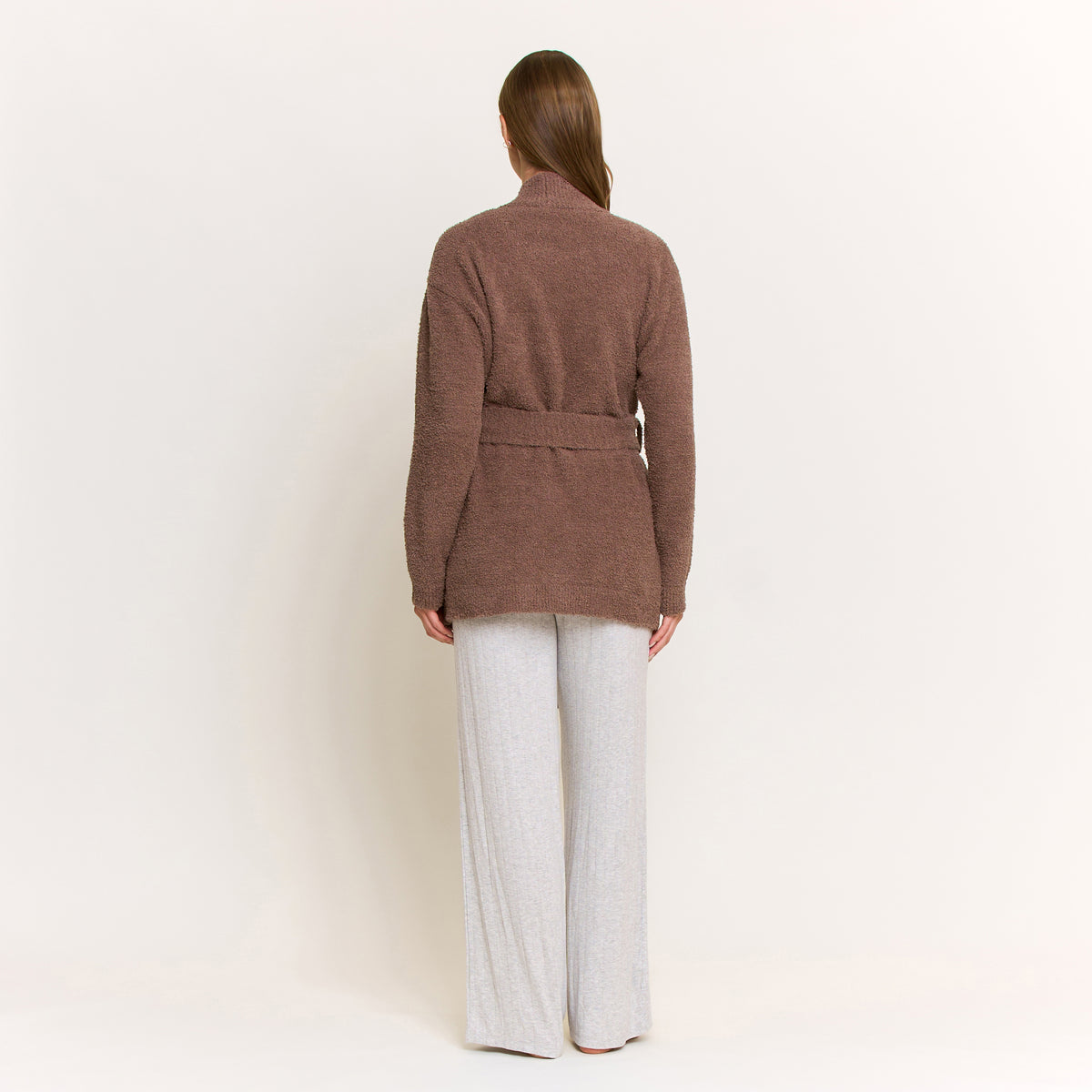 Ready to Unwind Robe in Café - -