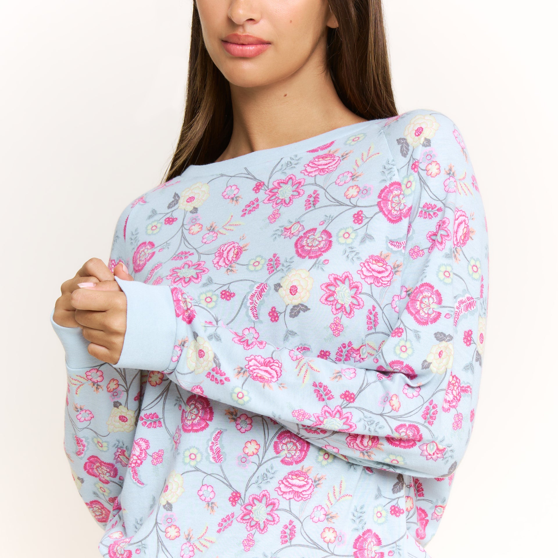 Star Seeker Long Set in Drift Vine Poppy - Sleepwear & Loungewear -