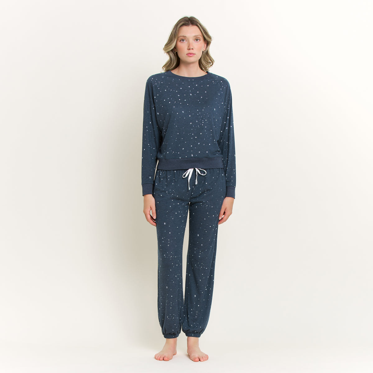 Star Seeker Long Set in Midnight Celestial Stars - -