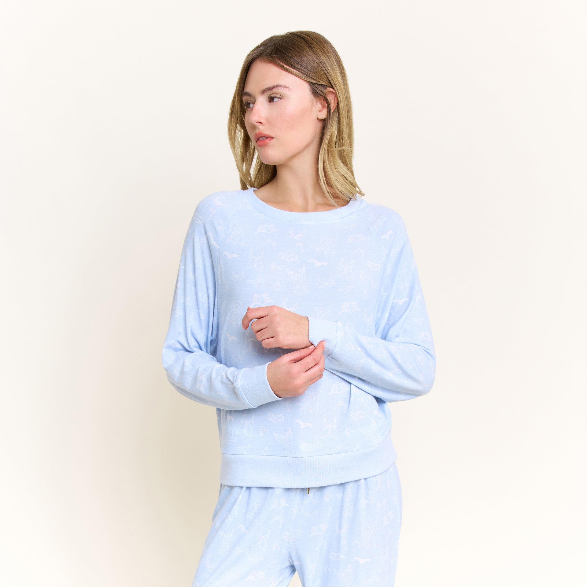 Star Seeker Long Set in Honeymoon Lingerie - Sleepwear & Loungewear -