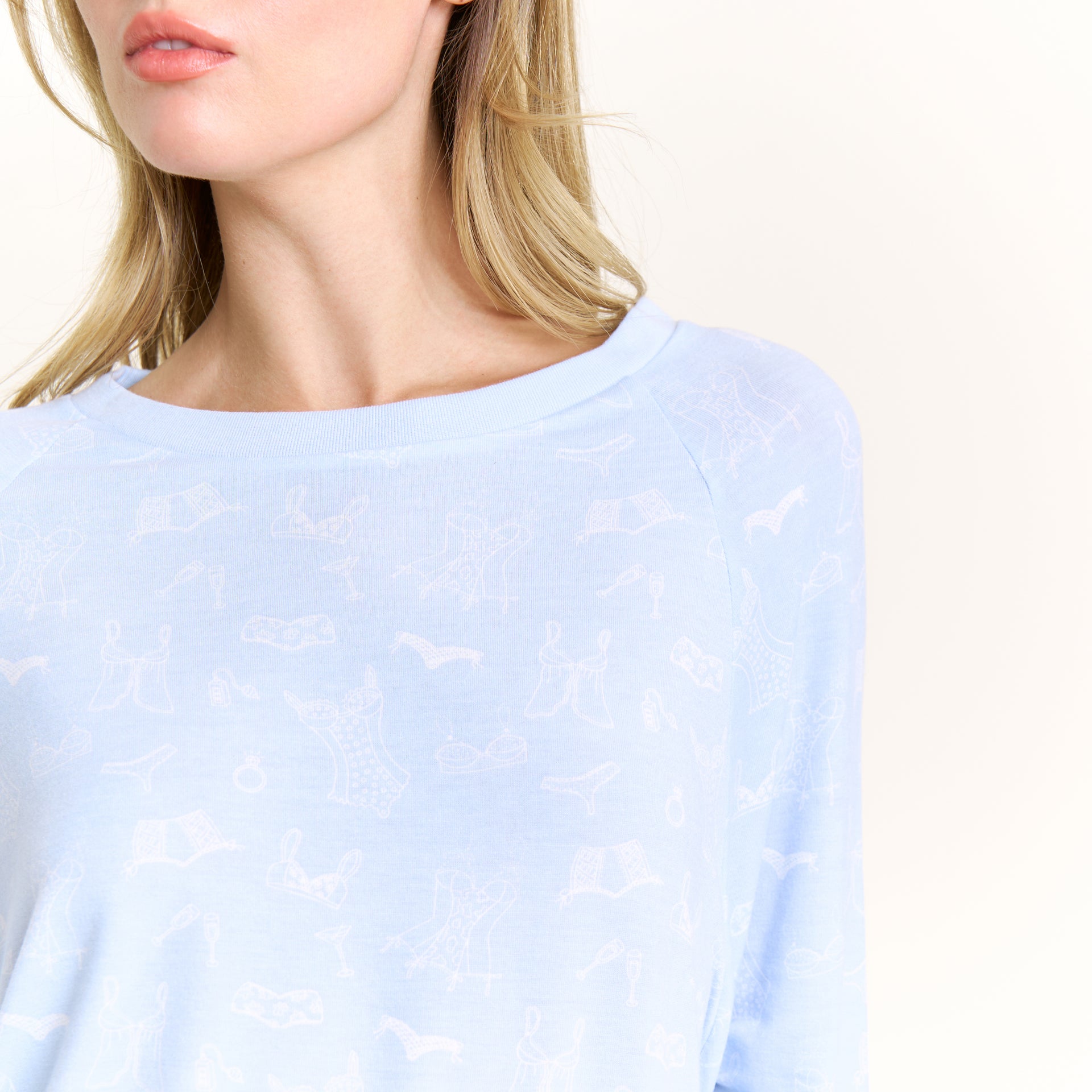 Star Seeker Long Set in Honeymoon Lingerie - Sleepwear & Loungewear -