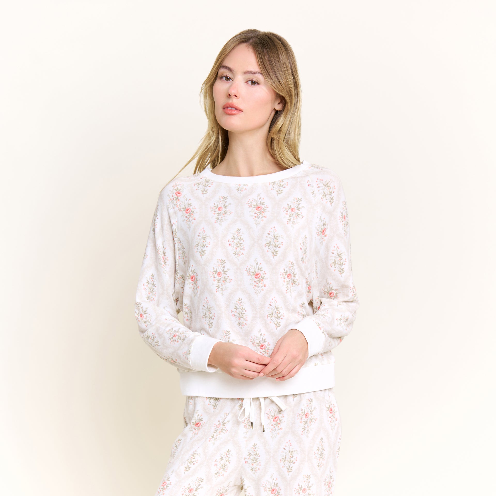 Star Seeker Long Set in Ornate Rose - Sleepwear & Loungewear -
