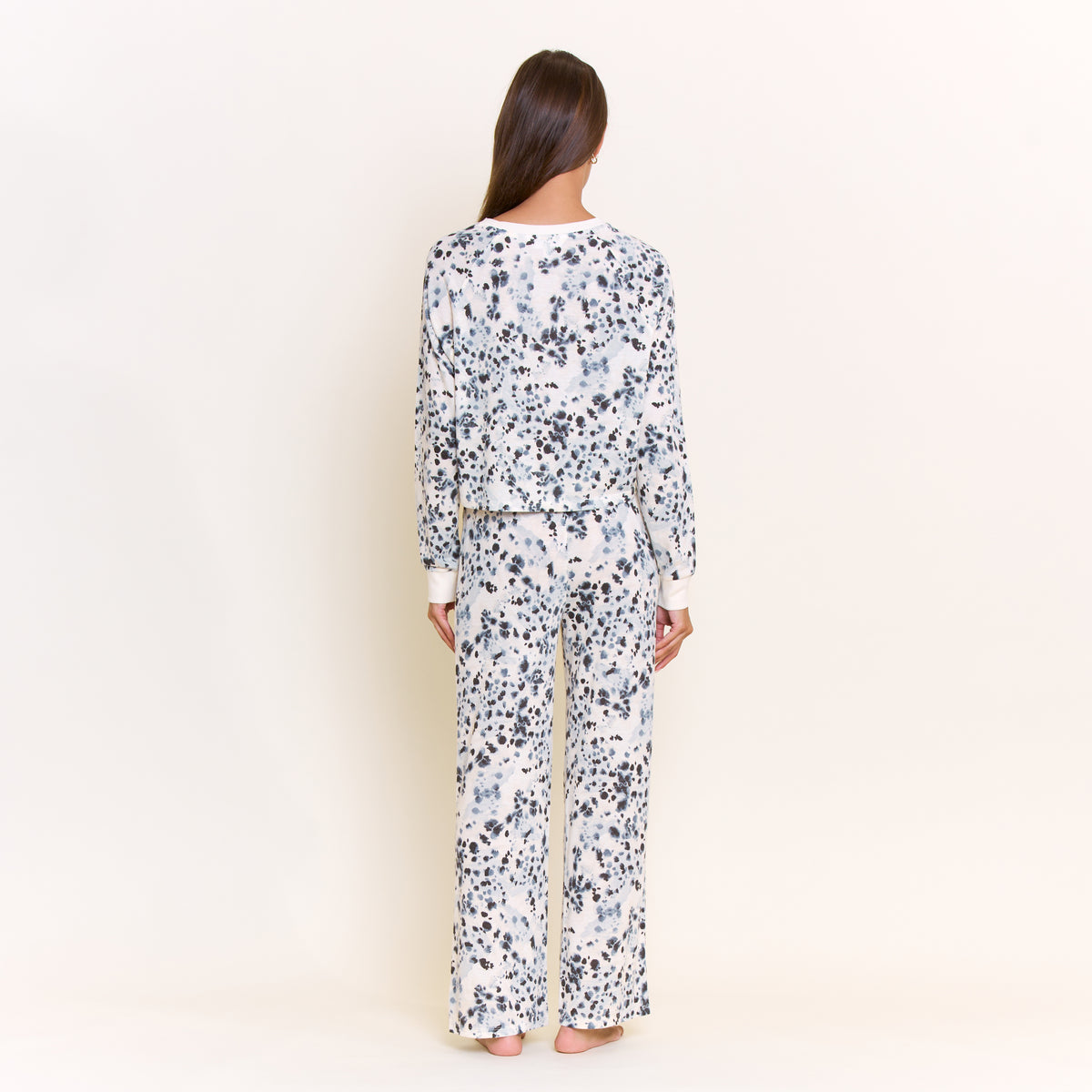 Star Seeker Long Open Set in Steel Painted Leopard - -