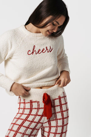 Snow Angel Chenille Sweater - Sleepwear & Loungewear - Ivory