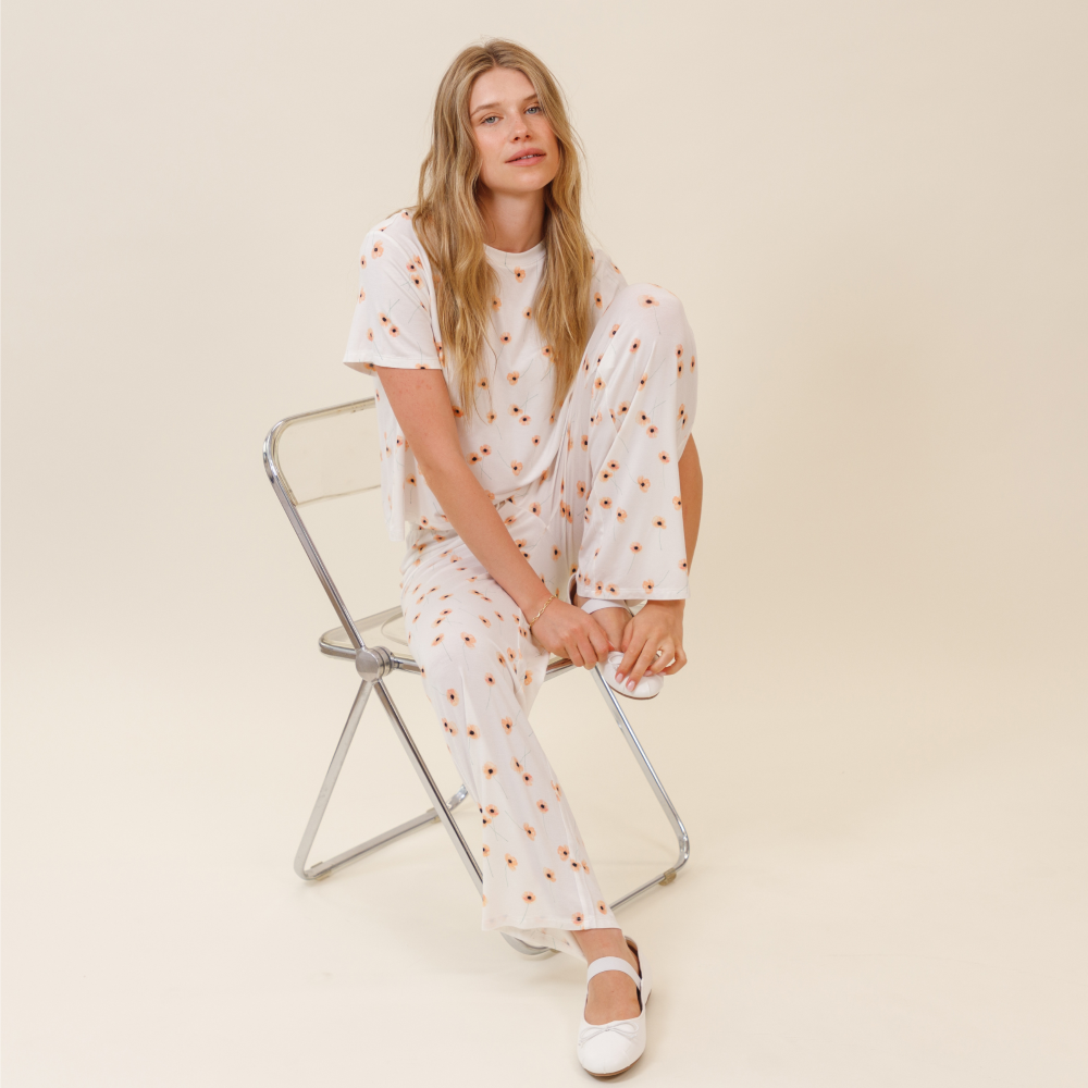 Honeydew Retreat PJ Set-Moonstruck