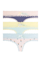 Ahna Thong 3-Pack - Panty - Cape Town Sand Bar Pineapples Starry Sky