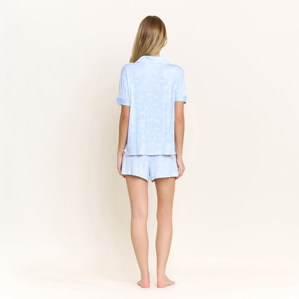 All American Shortie PJ Set in Honeymoon Lingerie - Shortie Set -