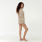 All American Shortie Set In Natural Animal - Sleepwear & Loungewear -