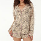 All American Shortie Set In Natural Animal - Sleepwear & Loungewear -