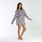 All American Sleepshirt In Elixir Cheetahs - - X-Large