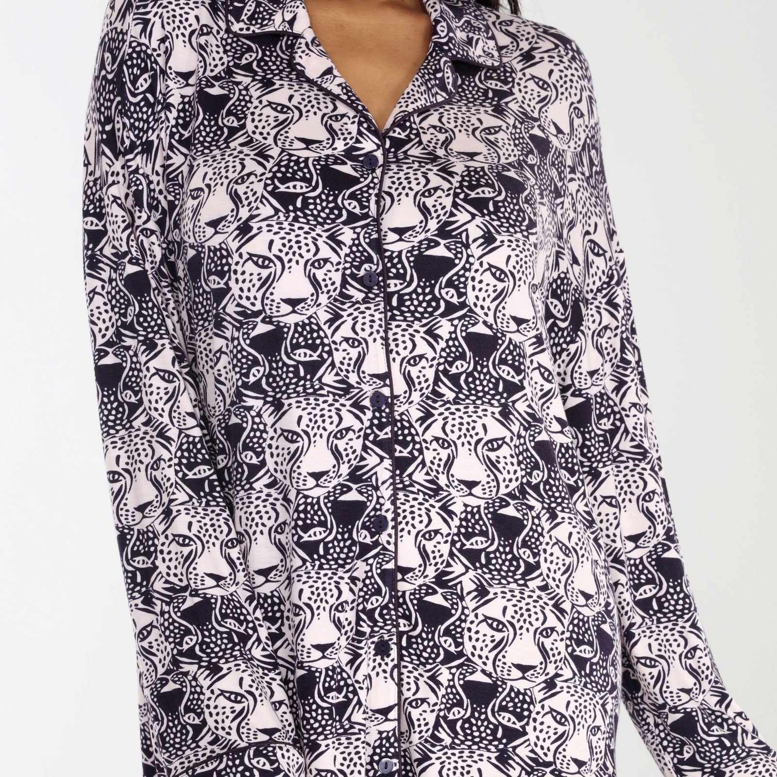 All American Sleepshirt In Elixir Cheetahs - -