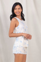 All American Tank Shortie Set In Honeymoon Floral - Tank+Short -