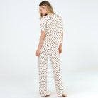 All American Tee Pant Set In Beso Hearts - Sleepshirt+Pants -