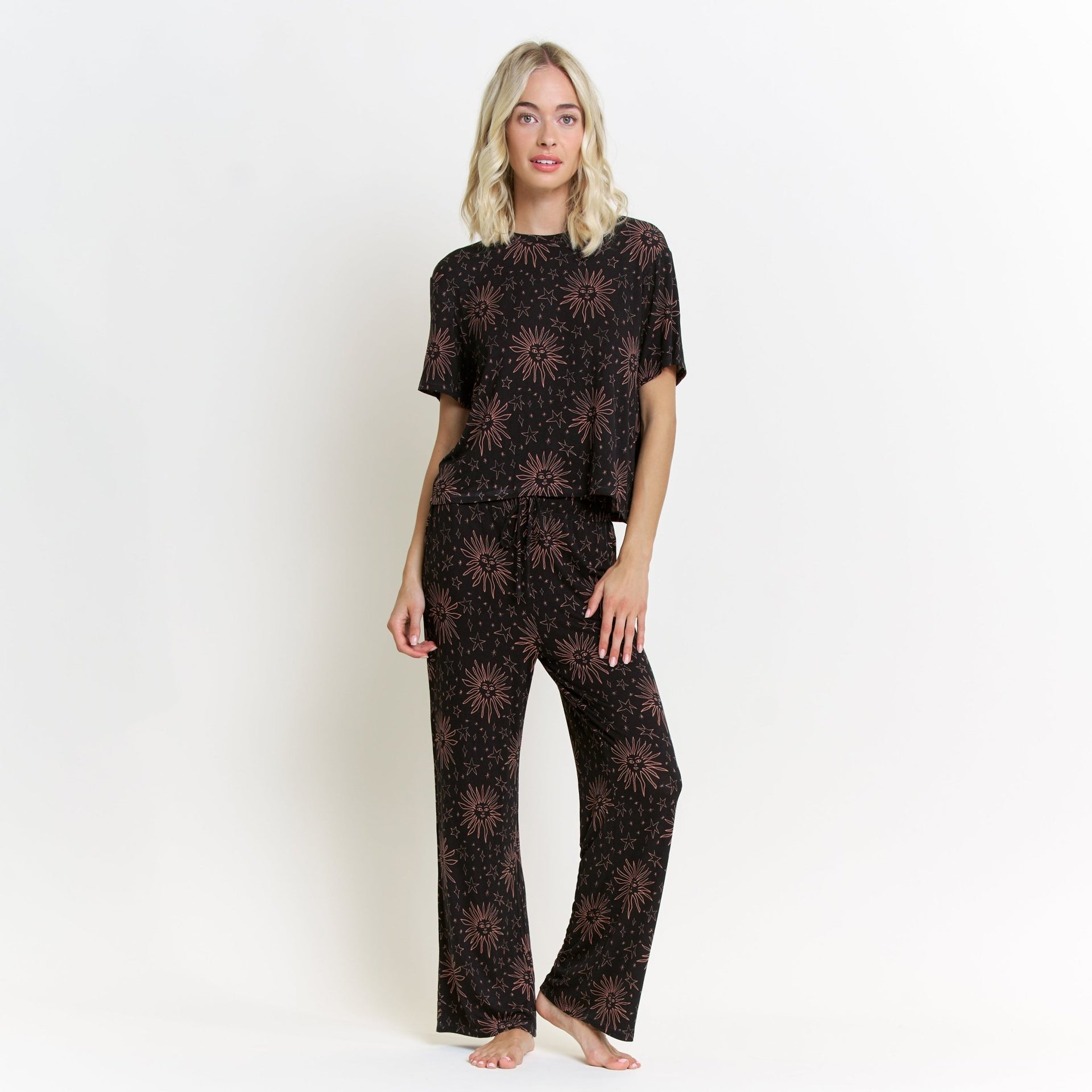 All American Tee Pant Set in Dark Cosmic - Sleepwear & Loungewear - XL