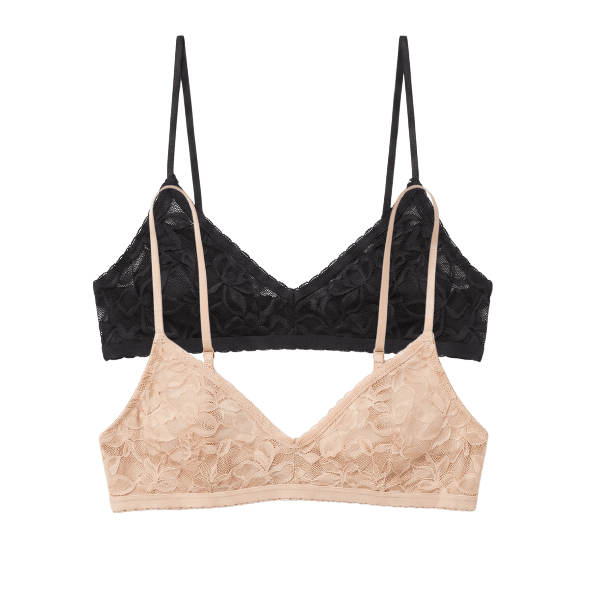 Azlin Bralette 2-Pack in Basics - Bras -