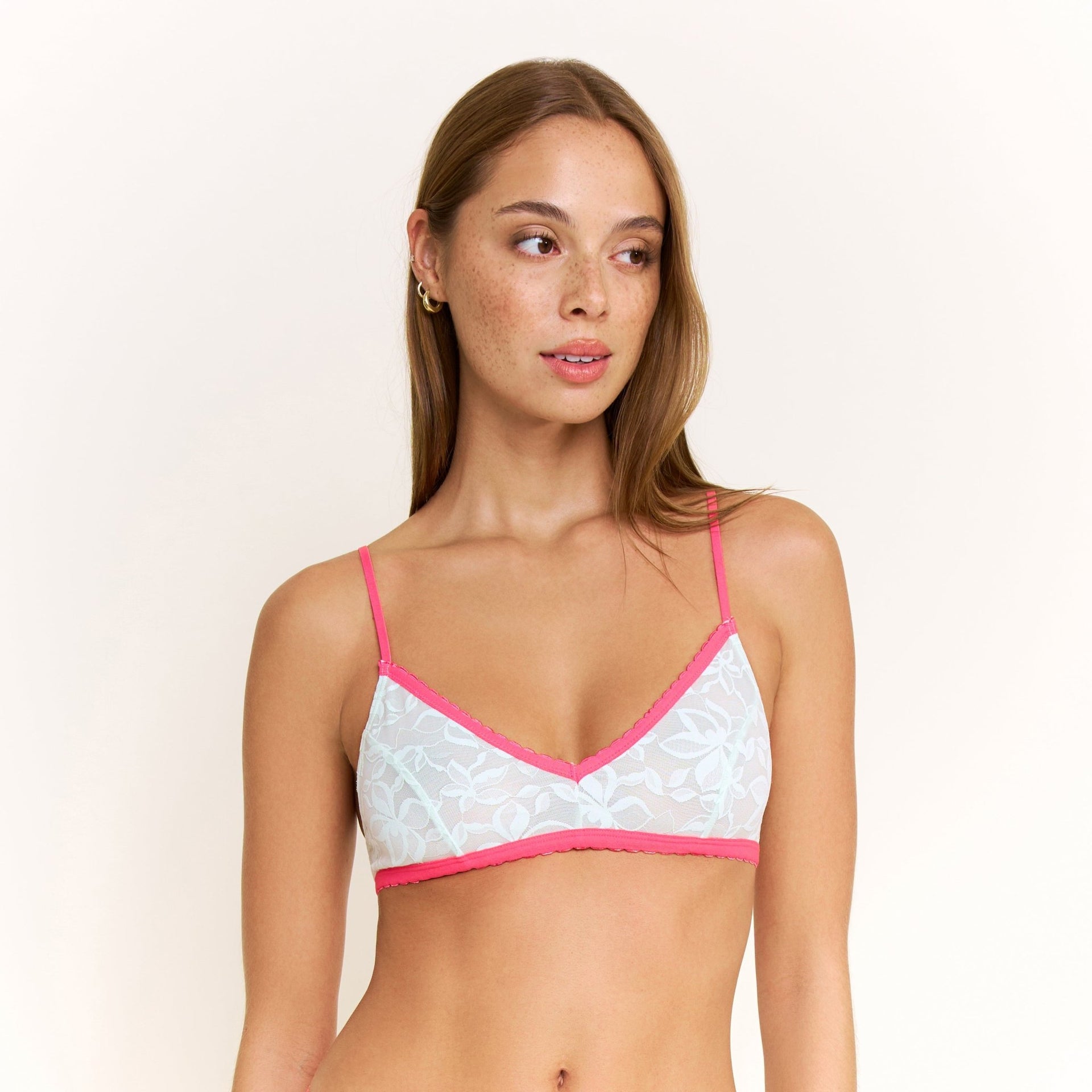 Azlin Bralette in Mint Mojito - -