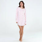 Back In Bed Sleepshirt in Opal Floral - Sleepwear & Loungewear - X-Large