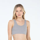 Bailey Bralette in Heather Grey - Bralettes - X-Large