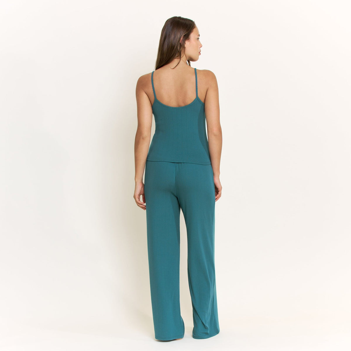 Blissful Cami Pant Set in Bluegrass - -