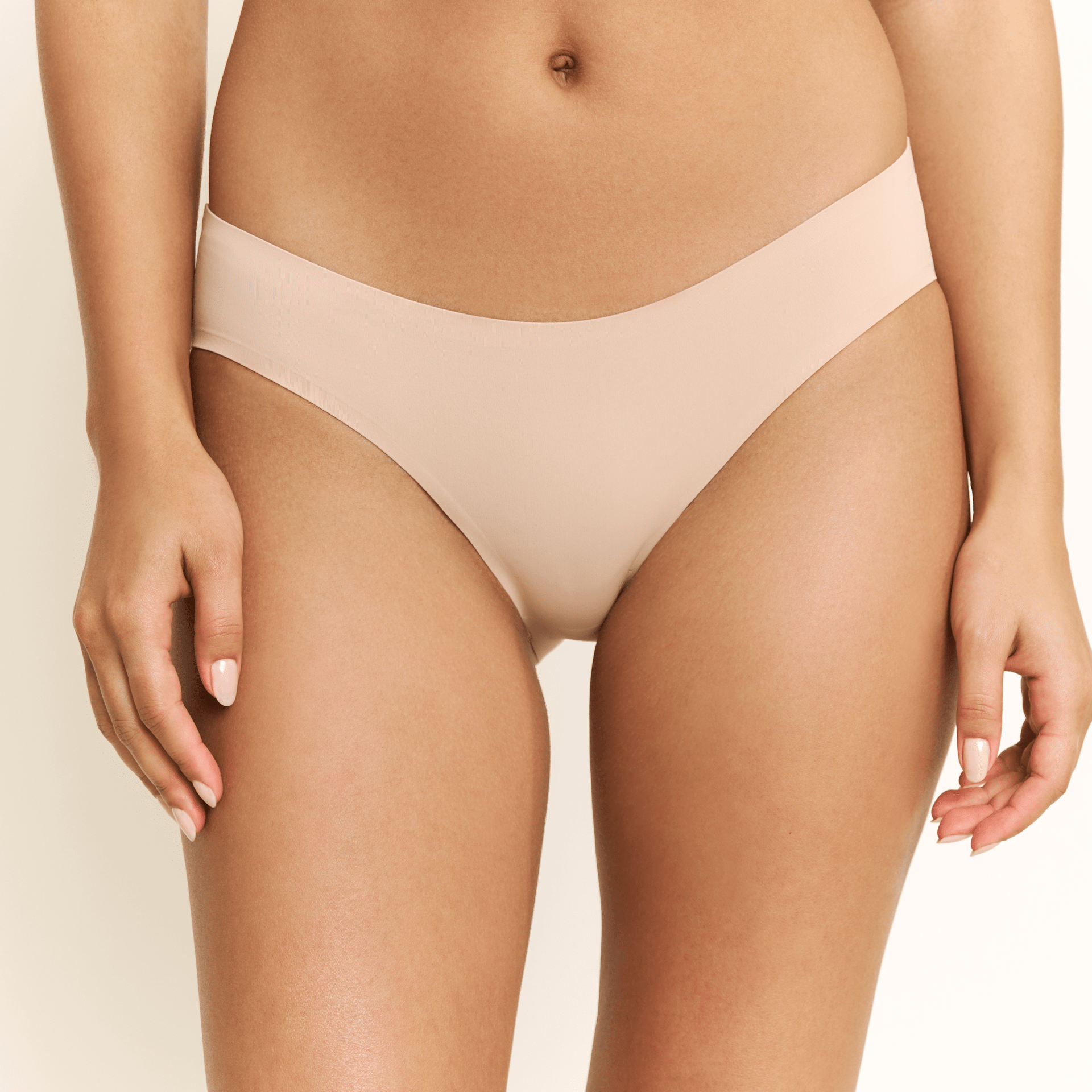 Breeze Luxe Bikini 3-Pack in Basics & Ballet Slipper - -